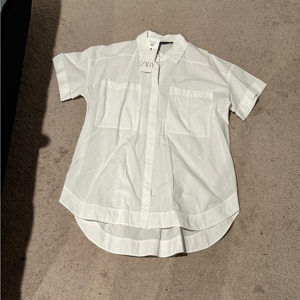 Zara shirt dress